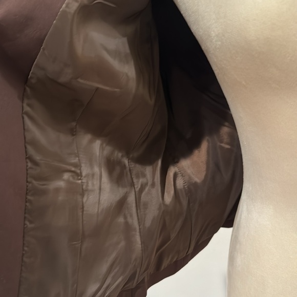 Talbots brown jacket - short sleeves - size 12 - Picture 4 of 4